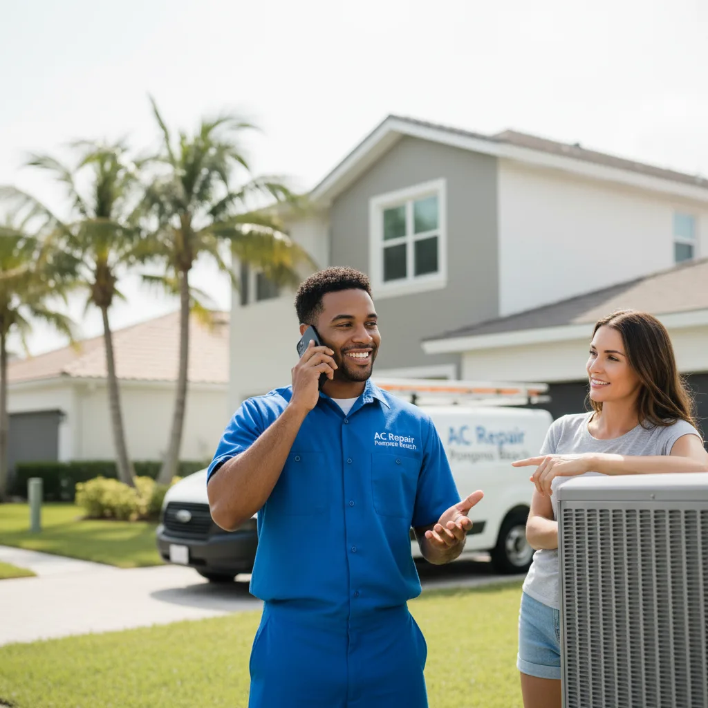 AC Repair Pompano Beach customer support in Orfordville